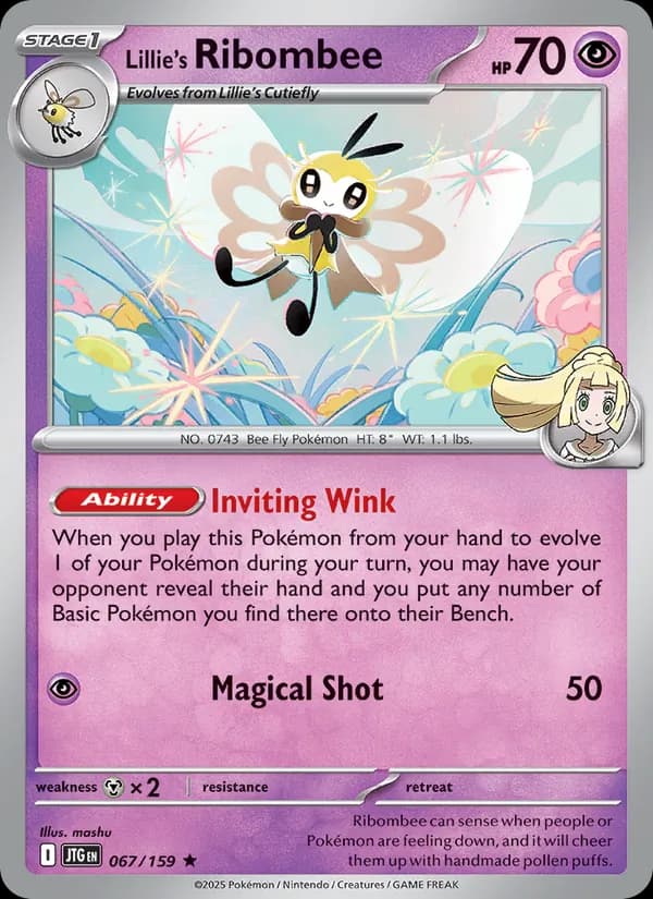 Lillie's Ribombee 067/159, Journey Together