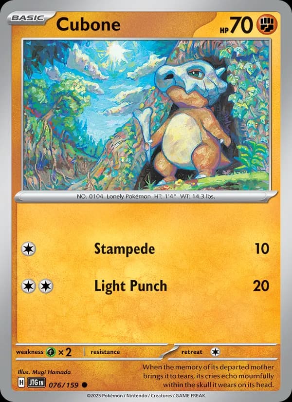 Cubone 076/159, Journey Together