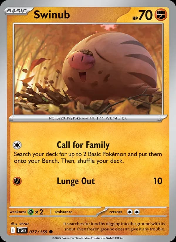 Swinub 077/159, Journey Together