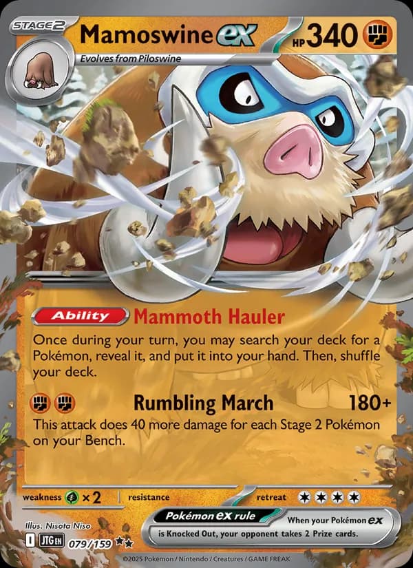 Mamoswine ex 079/159, Journey Together