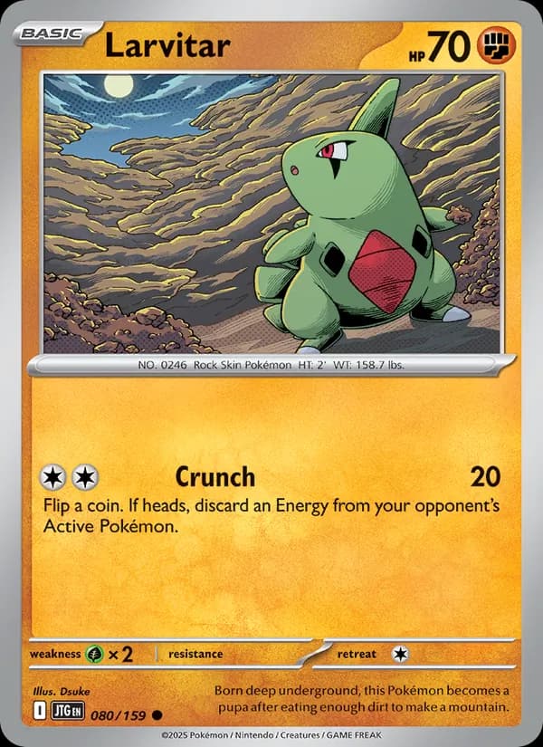 Larvitar 080/159, Journey Together