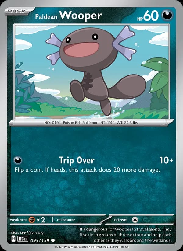 Paldean Wooper 093/159, Journey Together