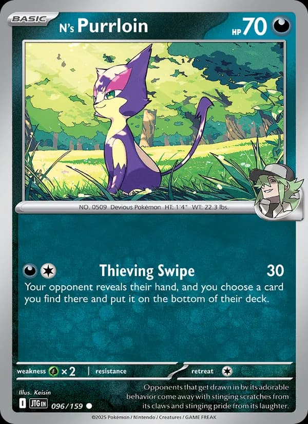 N's Purrloin 096/159, Journey Together