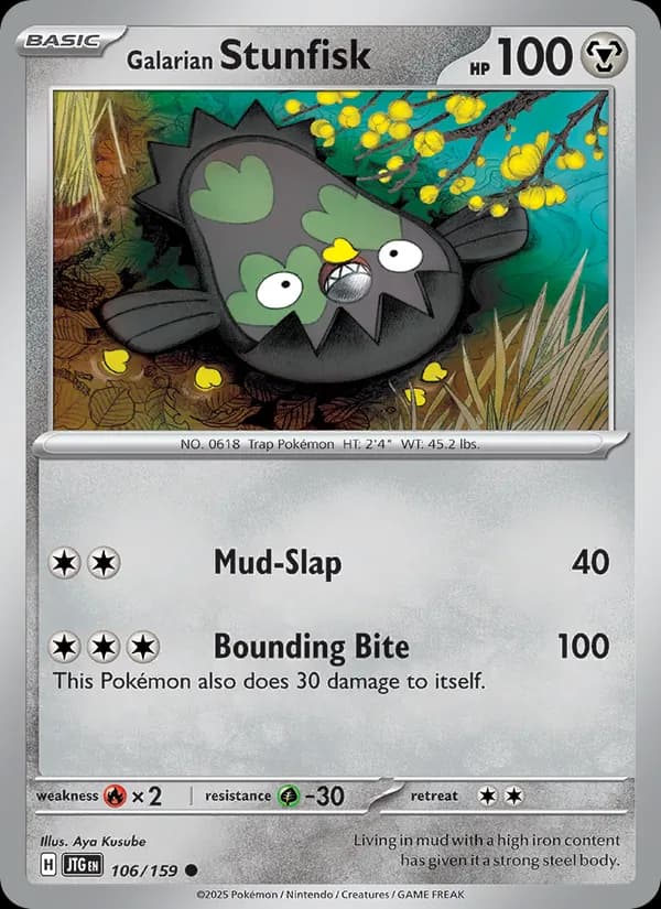 Galarian Stunfisk 106/159, Journey Together
