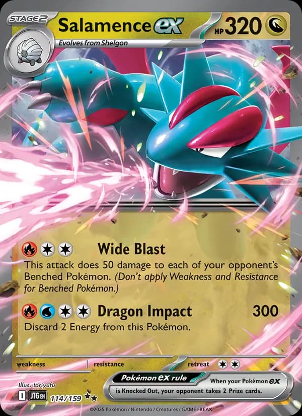 Salamence ex 114/159, Journey Together