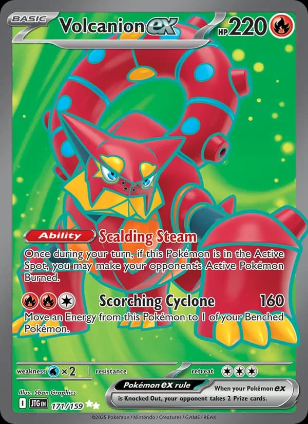 Volcanion ex 171/159, Journey Together