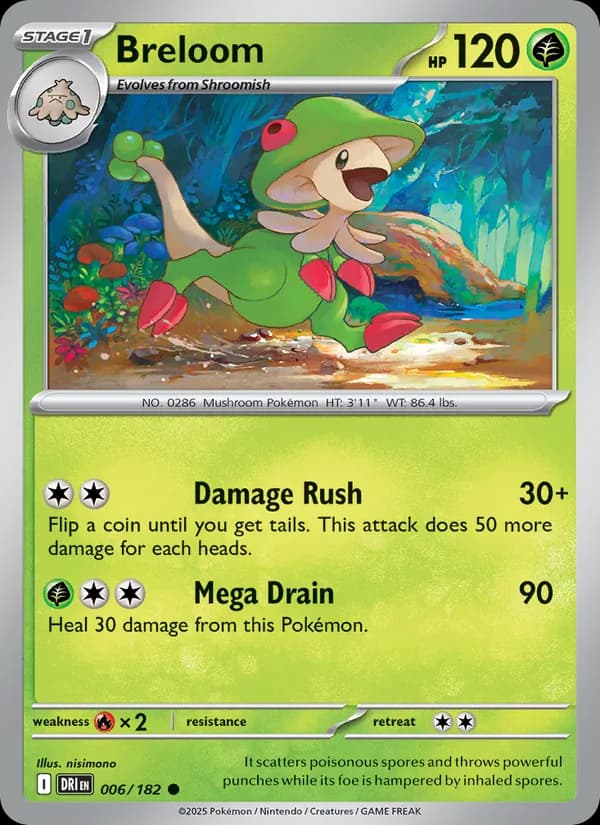 Breloom 006/182, Destined Rivals