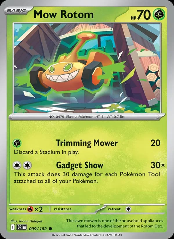 Mow Rotom 009/182, Destined Rivals