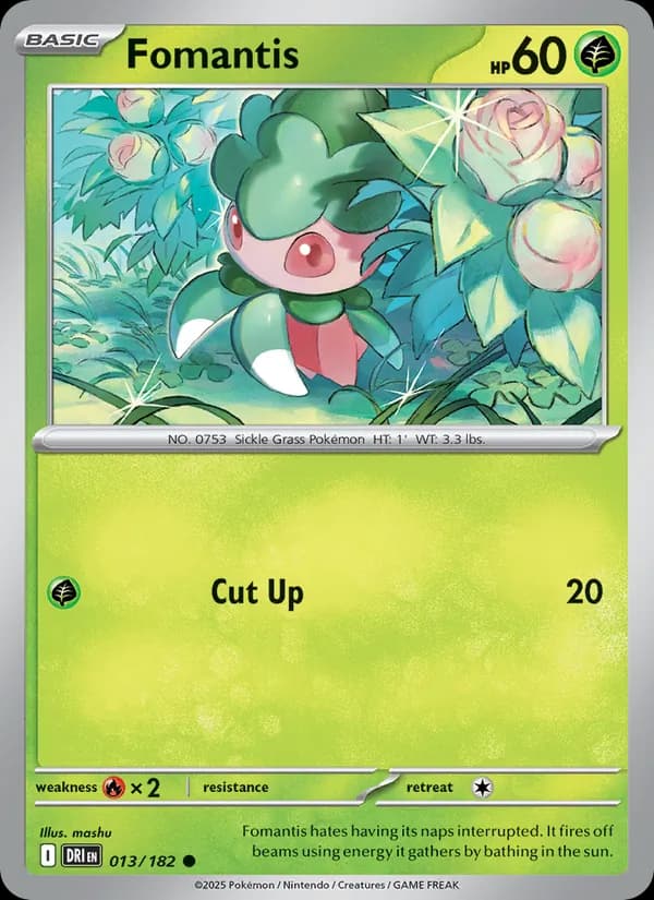 Fomantis 013/182, Destined Rivals