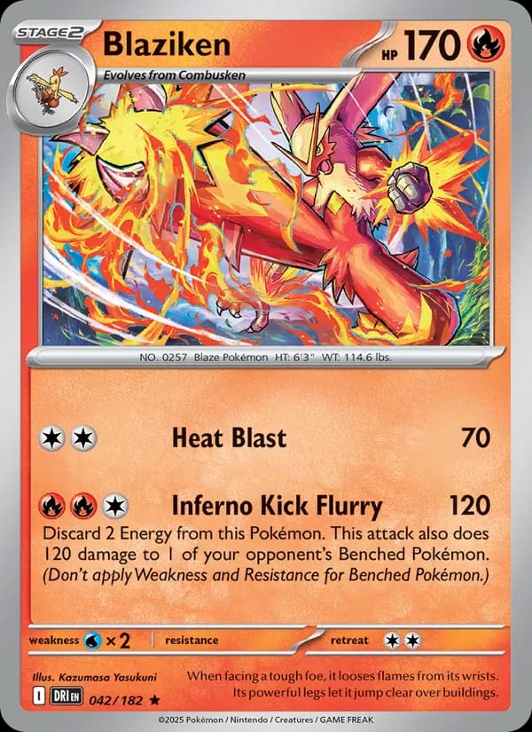 Blaziken 042/182, Destined Rivals