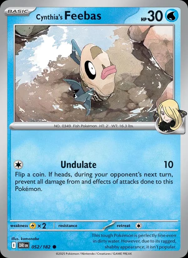 Cynthia's Feebas 052/182, Destined Rivals