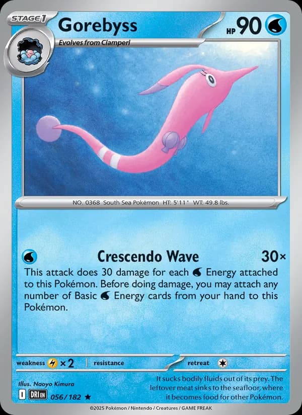 Gorebyss 056/182, Destined Rivals
