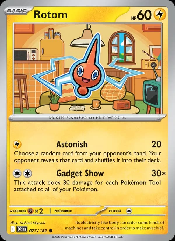 Rotom 077/182, Destined Rivals
