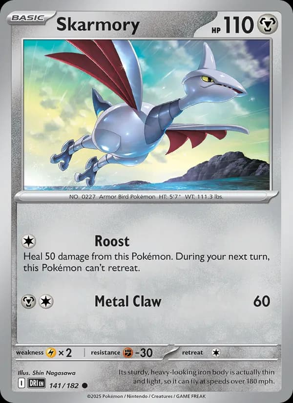 Skarmory 141/182, Destined Rivals