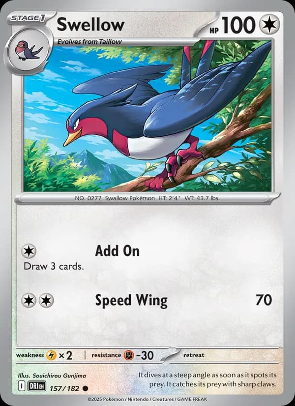Swellow 157/182, Destined Rivals