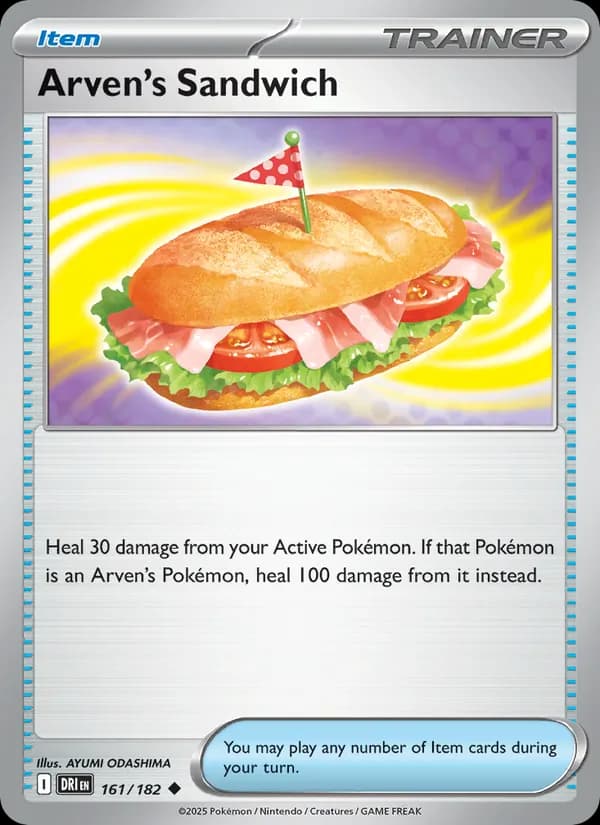 Arven's Sandwich 161/182, Destined Rivals