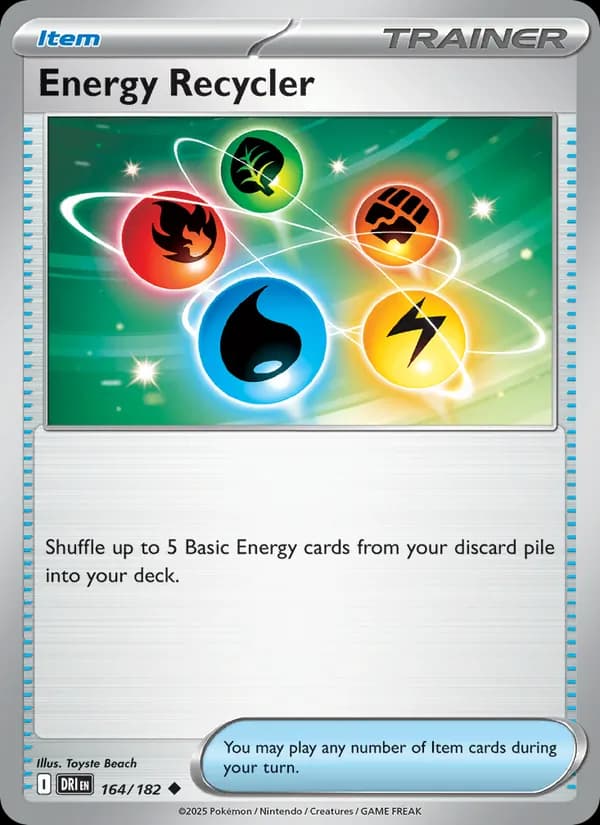 Energy Recycler 164/182, Destined Rivals