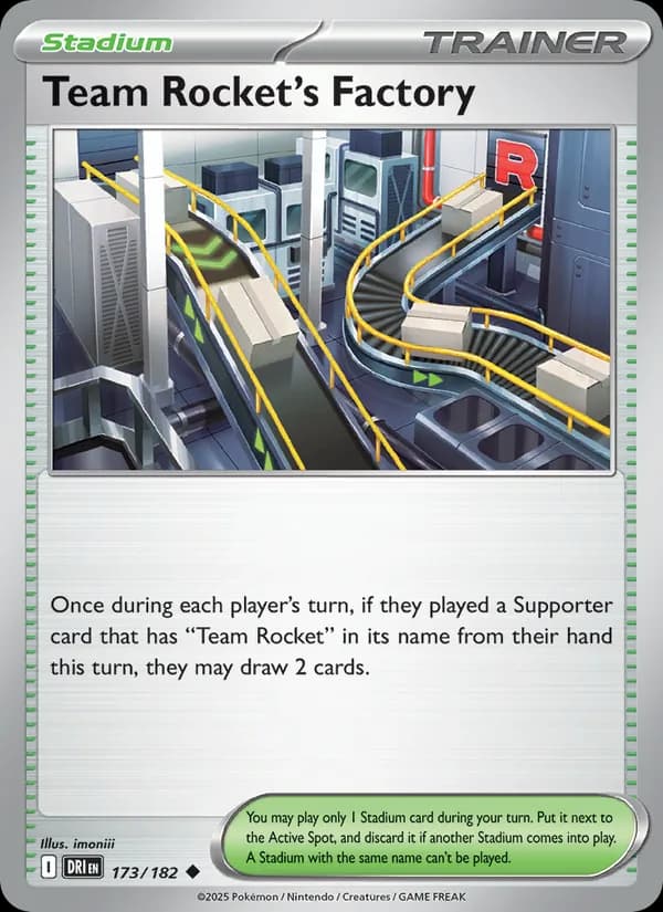 Team Rocket's Factory 173/182, Destined Rivals