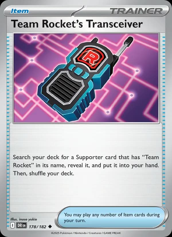 Team Rocket's Transceiver 178/182, Destined Rivals