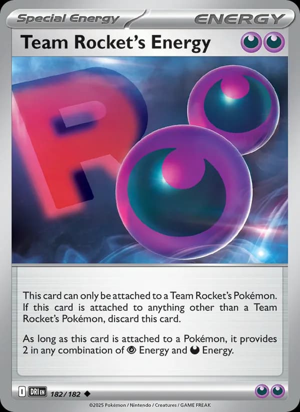 Team Rocket's Energy 182/182, Destined Rivals