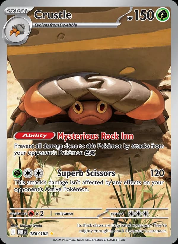 Crustle 186/182, Destined Rivals