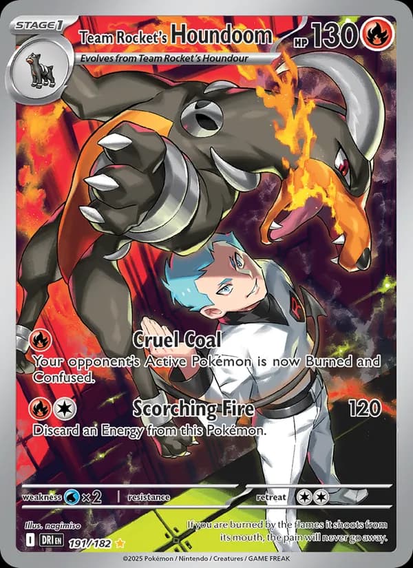 Team Rocket's Houndoom 191/182, Destined Rivals