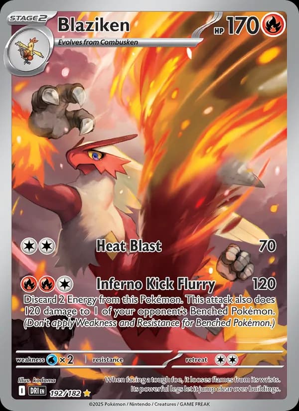 Blaziken 192/182, Destined Rivals