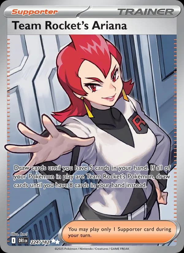 Team Rocket's Ariana 224/182, Destined Rivals