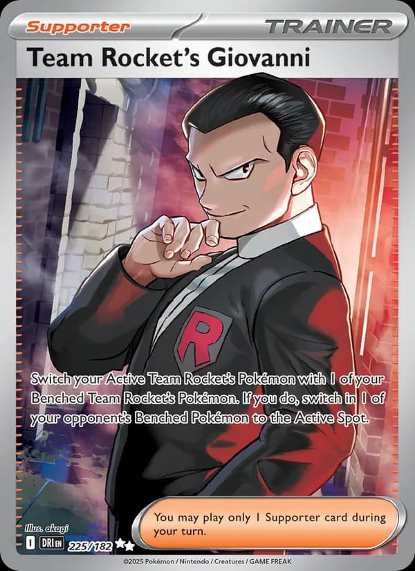 Team Rocket's Giovanni 225/182, Destined Rivals