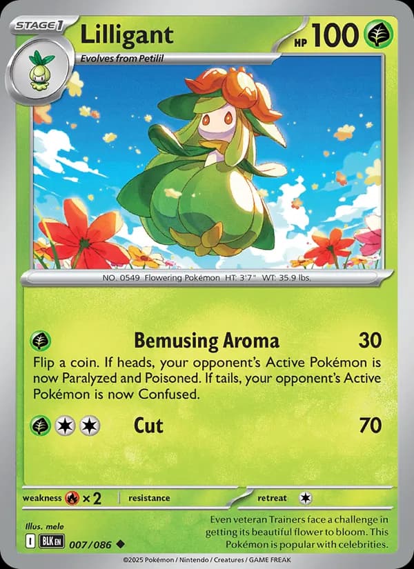 Lilligant 007/86, Black Bolt