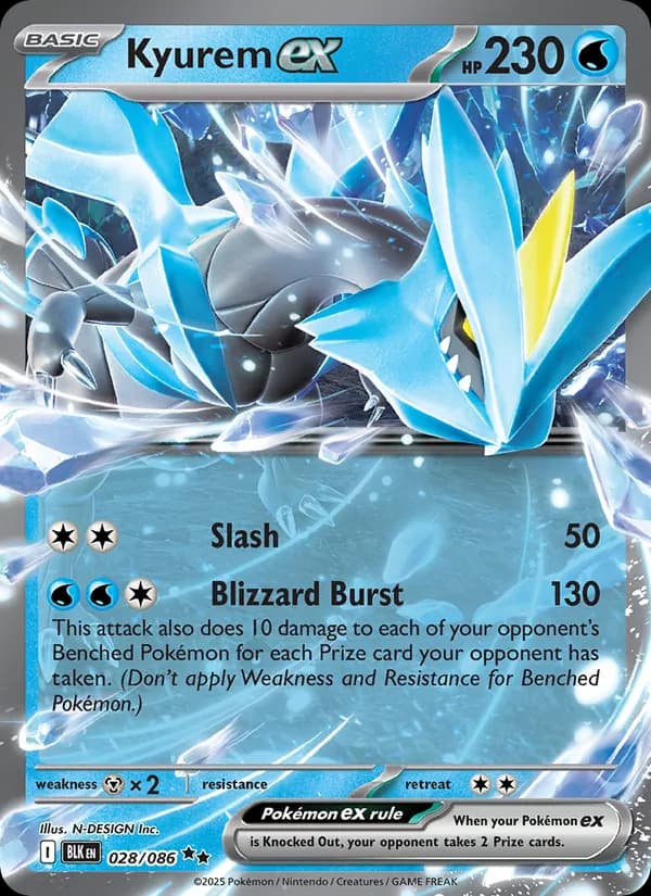 Kyurem ex 028/86, Black Bolt