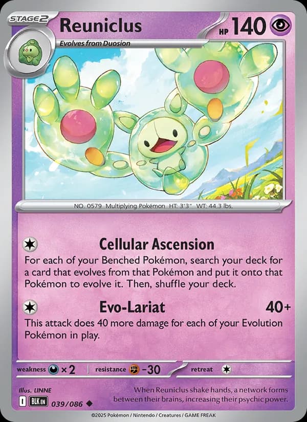 Reuniclus 039/86, Black Bolt