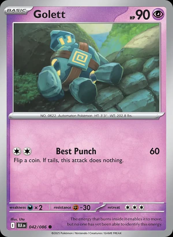 Golett 042/86, Black Bolt