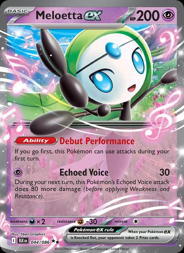 Meloetta ex 044/86, Black Bolt