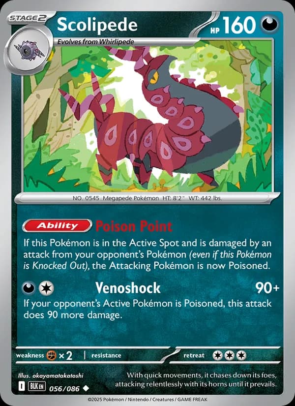 Scolipede 056/86, Black Bolt