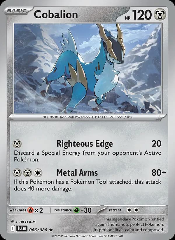 Cobalion 066/86, Black Bolt