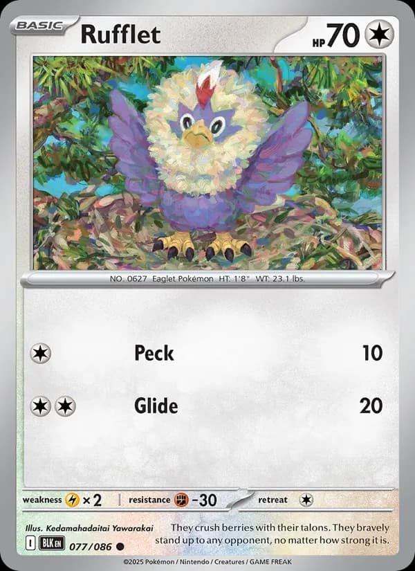 Rufflet 077/86, Black Bolt