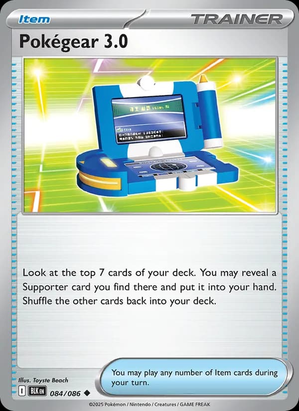 Pokégear 3.0 084/86, Black Bolt
