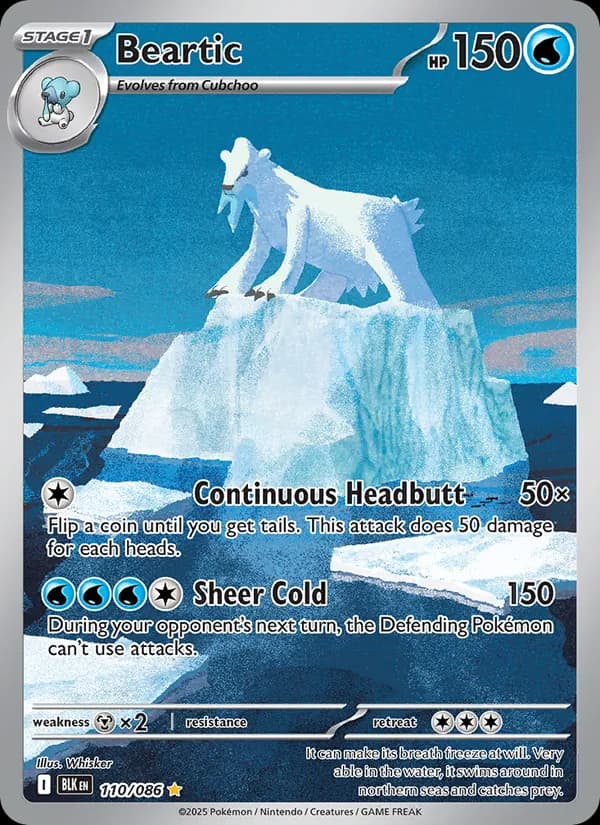 Beartic 110/86, Black Bolt