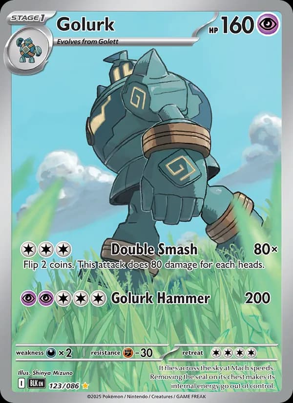 Golurk 123/86, Black Bolt