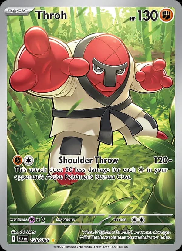 Throh 128/86, Black Bolt