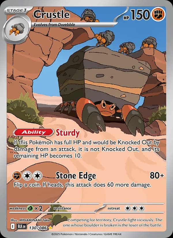Crustle 130/86, Black Bolt
