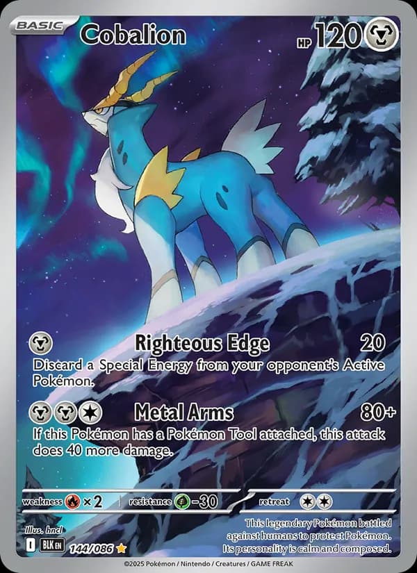 Cobalion 144/86, Black Bolt