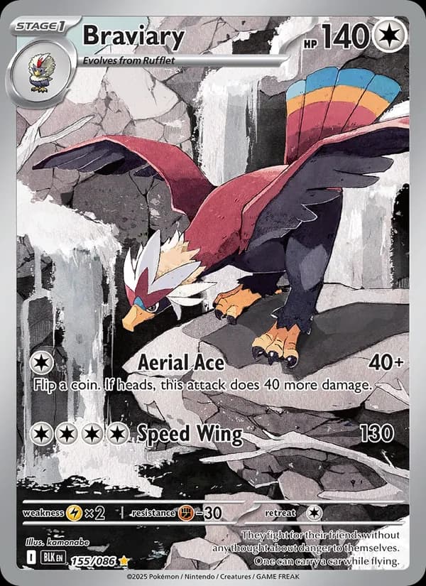 Braviary 155/86, Black Bolt