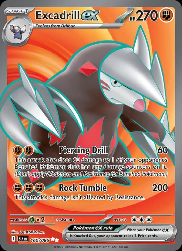 Excadrill ex 160/86, Black Bolt