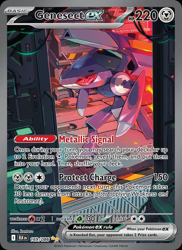 Genesect ex 169/86, Black Bolt