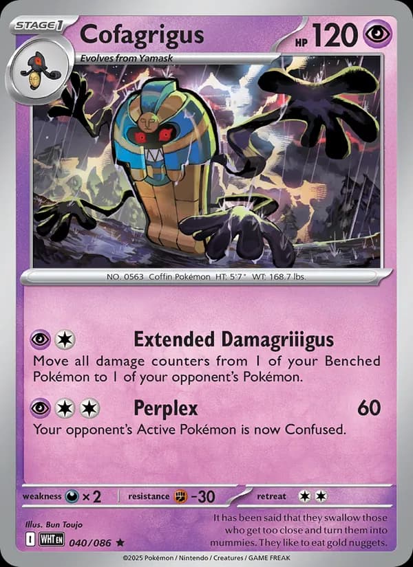 Cofagrigus 040/86, White Flare
