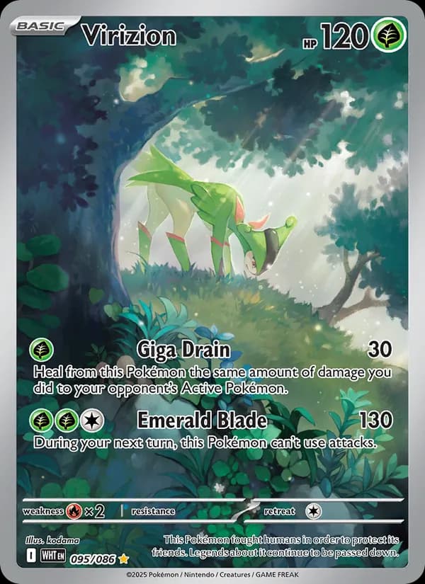 Virizion 095/86, White Flare
