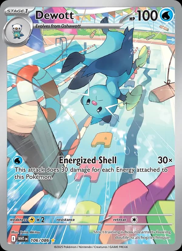 Dewott 106/86, White Flare
