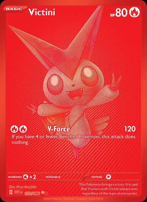 Victini 172/86, White Flare